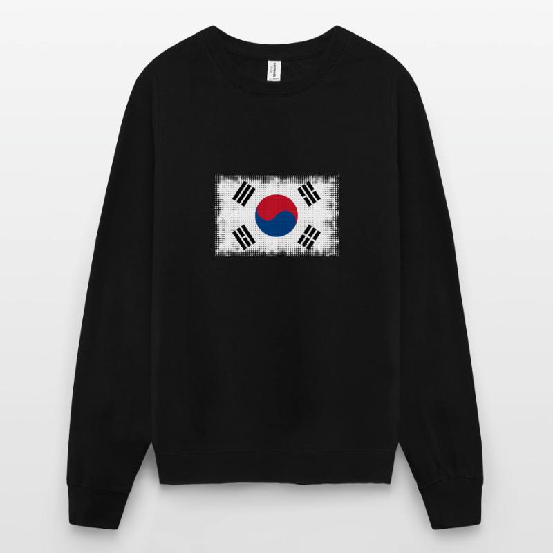Corée du Sud Sweat-shirt Unisexe