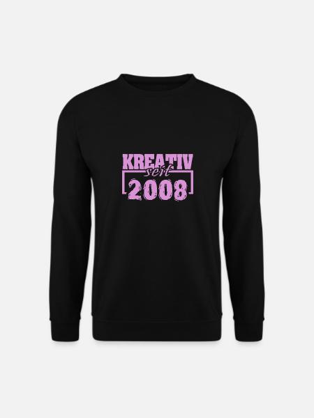 2008 - Unisex Pullover - Schwarz