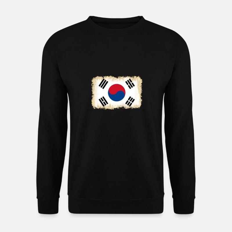 Südkorea Südkorea - Unisex Pullover - Schwarz