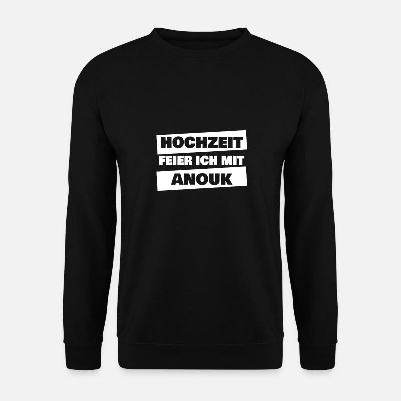 Anouk - Unisex Pullover - Schwarz
