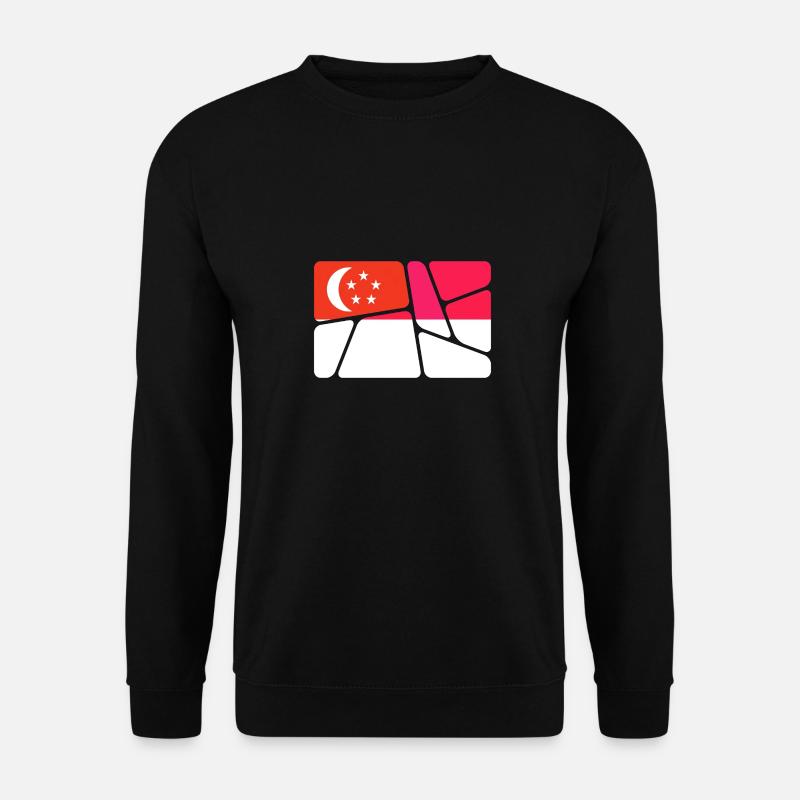 Singapur Singapur - Unisex Pullover - Schwarz