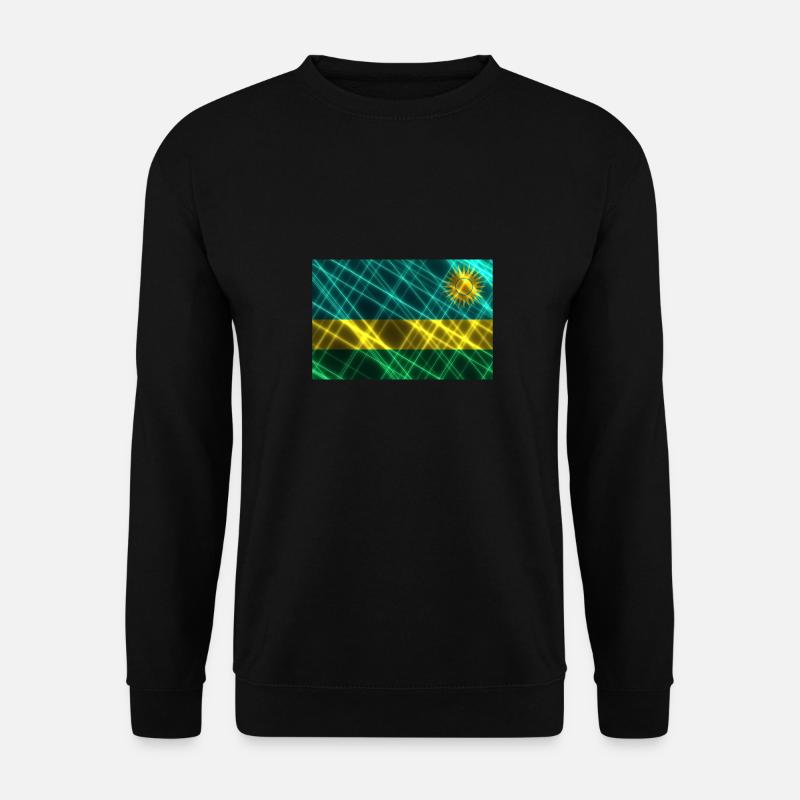 Rwanda as Rwanda - Unisex Sweatshirt - black