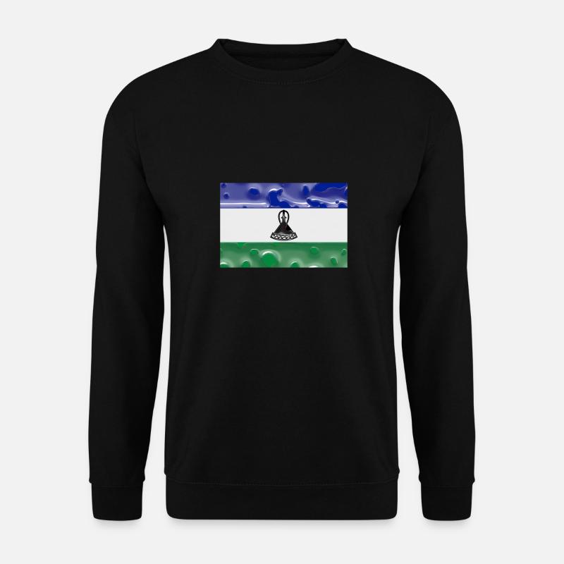 Lesotho Lesotho - Unisex Pullover - Schwarz