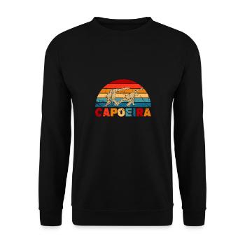 Capoeira - Unisex Sweatshirt - black - Front - Alina (178cm) & Michal (187cm)