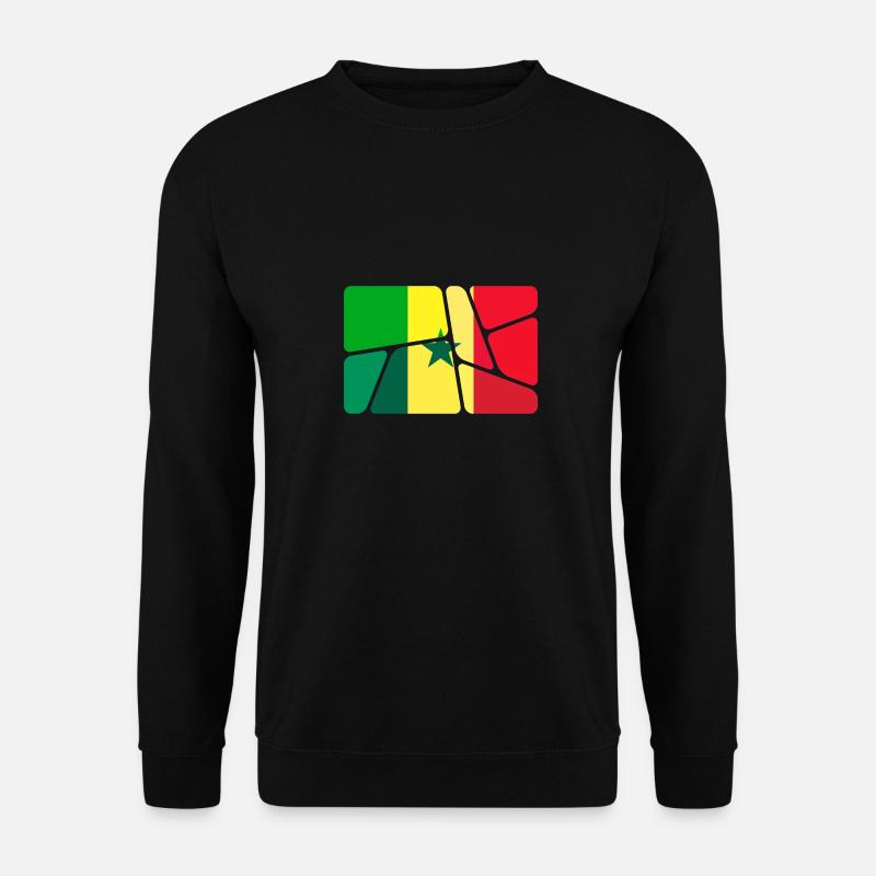 Senegal - Unisex Pullover - Schwarz