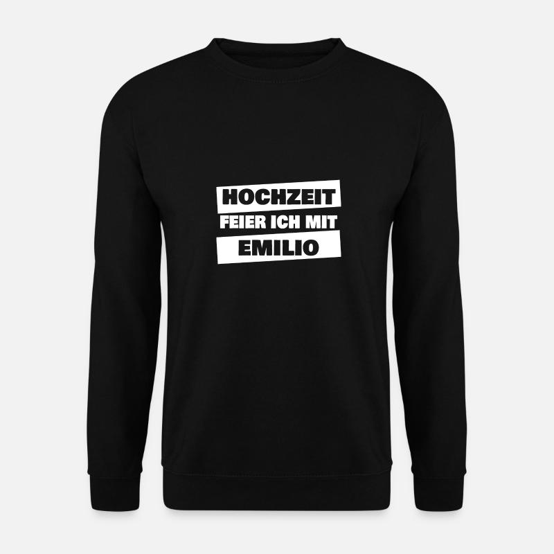 Emilio - Unisex Sweatshirt - black