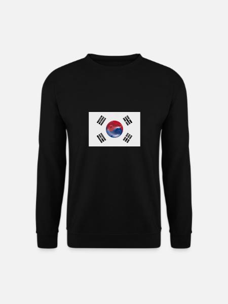 South Korea - Unisex Sweatshirt - black