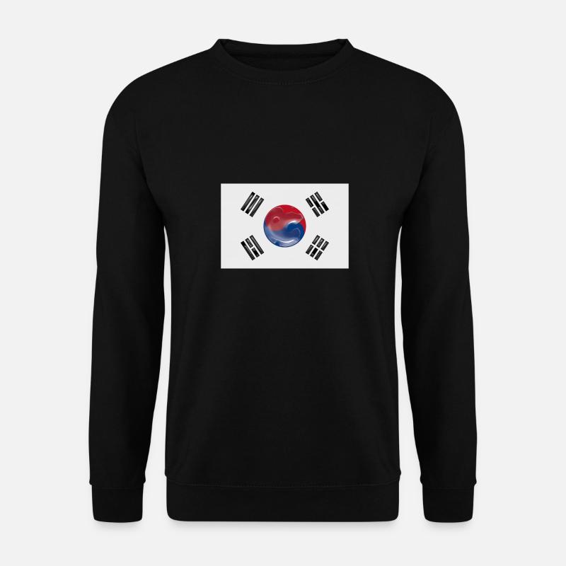 South Korea - Unisex Sweatshirt - black