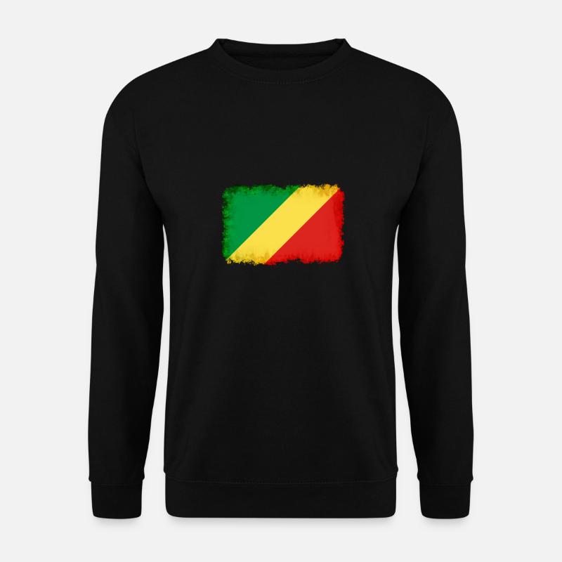 République du Congo - Sweat-shirt Unisexe - noir