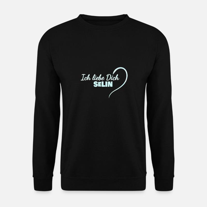 Selin - Sweat-shirt Unisexe - noir