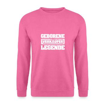 Beruf Verkäufer - Unisex Pullover - Pink - Vorne