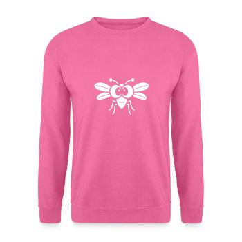 Fliegen - Unisex Pullover - Pink - Vorne