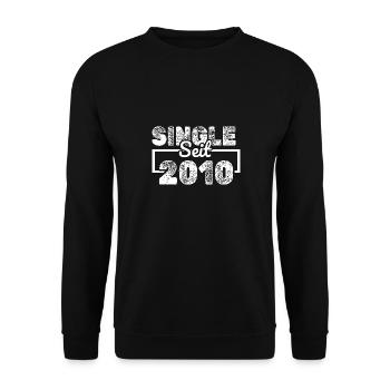 Single 2010 - Unisex Pullover - Schwarz - Vorne - Alina (178cm) & Michal (187cm)