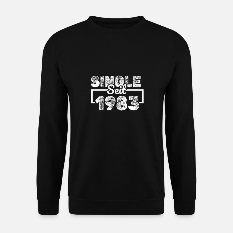 Single 1983 - Unisex Pullover - Schwarz