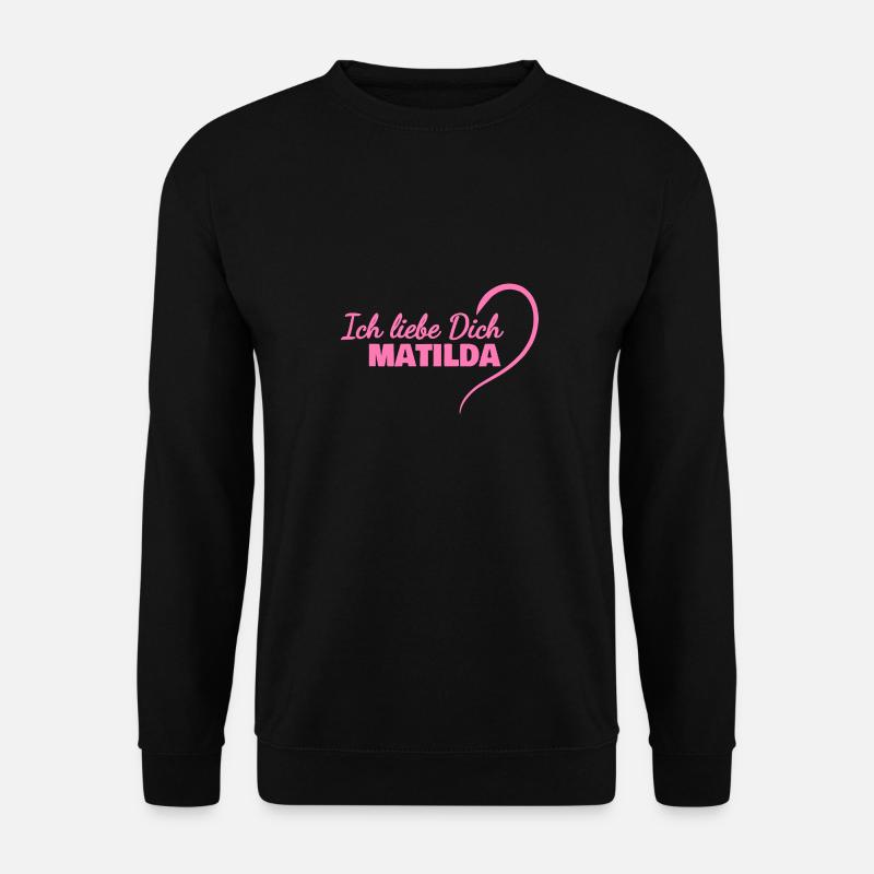 Matilda - Unisex Pullover - Schwarz