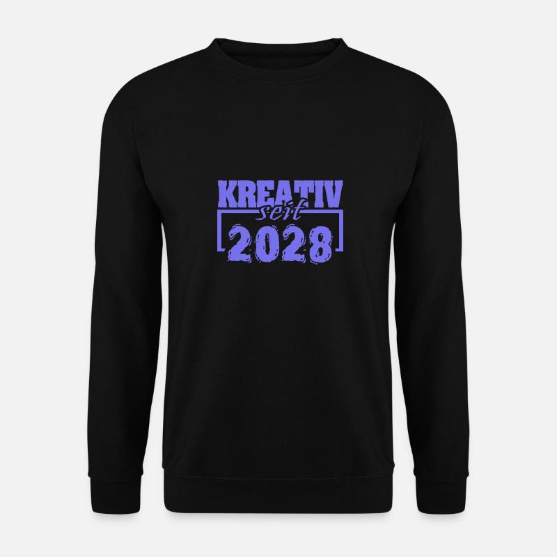 2028 - Unisex Pullover - Schwarz