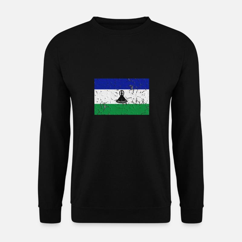 Lesotho Lesotho - Unisex Pullover - Schwarz