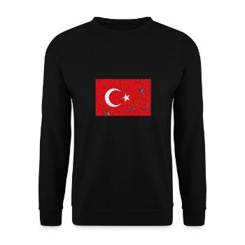 Turquie - Sweat-shirt Unisexe - noir - Devant - Alina (178cm) & Michal (187cm)