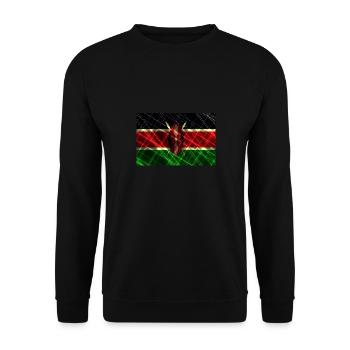 Kenia - Unisex Pullover - Schwarz - Vorne - Alina (178cm) & Michal (187cm)