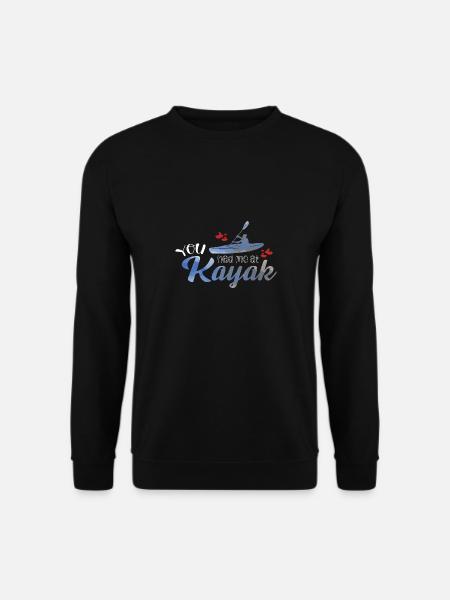 Kajakfahren Wandern Kajak und Camping Had Me - Unisex Pullover - Schwarz