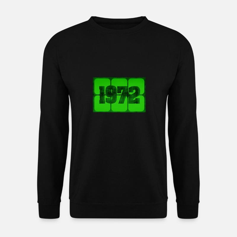Born in 1972 - Unisex Sweatshirt - black