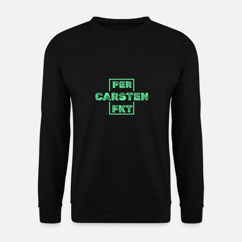 Einzigartig Carsten - Unisex Pullover - Schwarz