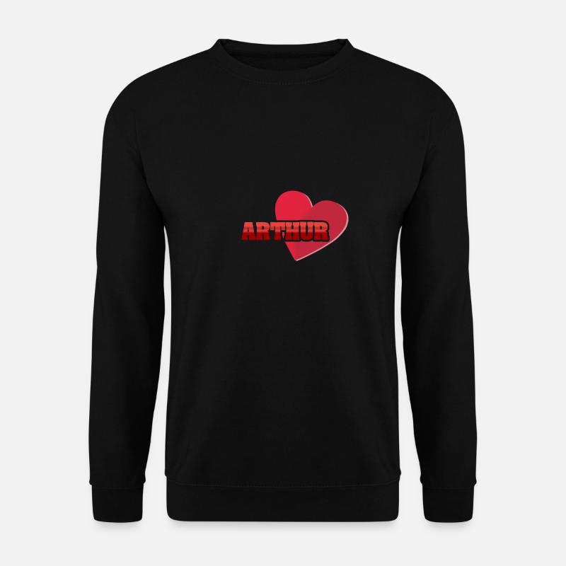 Hearts Arthur - Unisex Sweatshirt - black