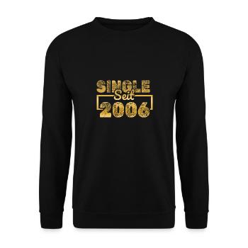 Jahr 2006 - Unisex Pullover - Schwarz - Vorne - Alina (178cm) & Michal (187cm)
