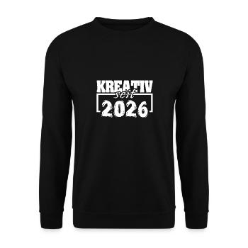 Schauspielerin 2026 - Unisex Pullover - Schwarz - Vorne - Alina (178cm) & Michal (187cm)