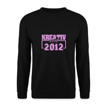 Kreativ 2012 - Unisex Pullover - Schwarz - Vorne - Alina (178cm) & Michal (187cm)