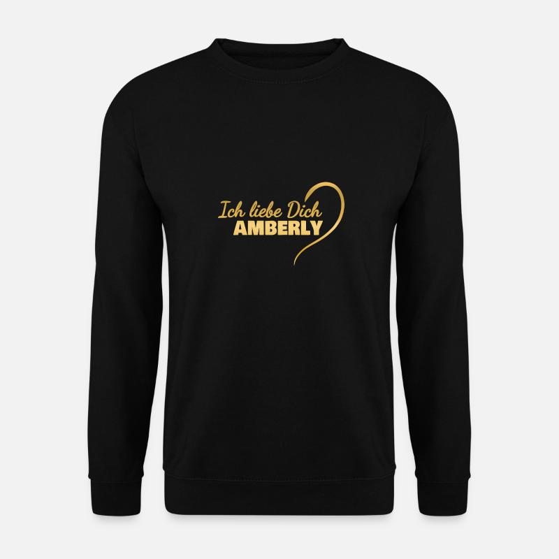 LiebeDich Amberly - Unisex Pullover - Schwarz