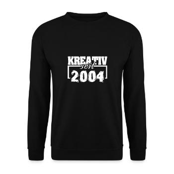 Actor 2004 - Unisex Sweatshirt - black - Front - Alina (178cm) & Michal (187cm)