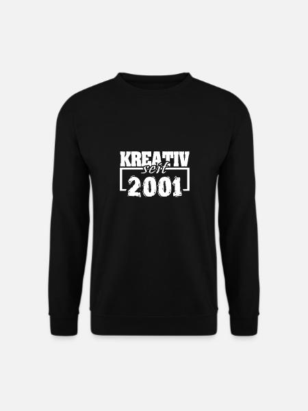 2001 - Unisex Sweatshirt - black