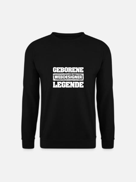 Web designer as a profession - Unisex Sweatshirt - black
