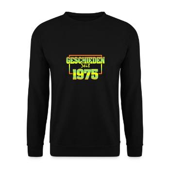 1975 - Unisex Sweatshirt - black - Front - Alina (178cm) & Michal (187cm)