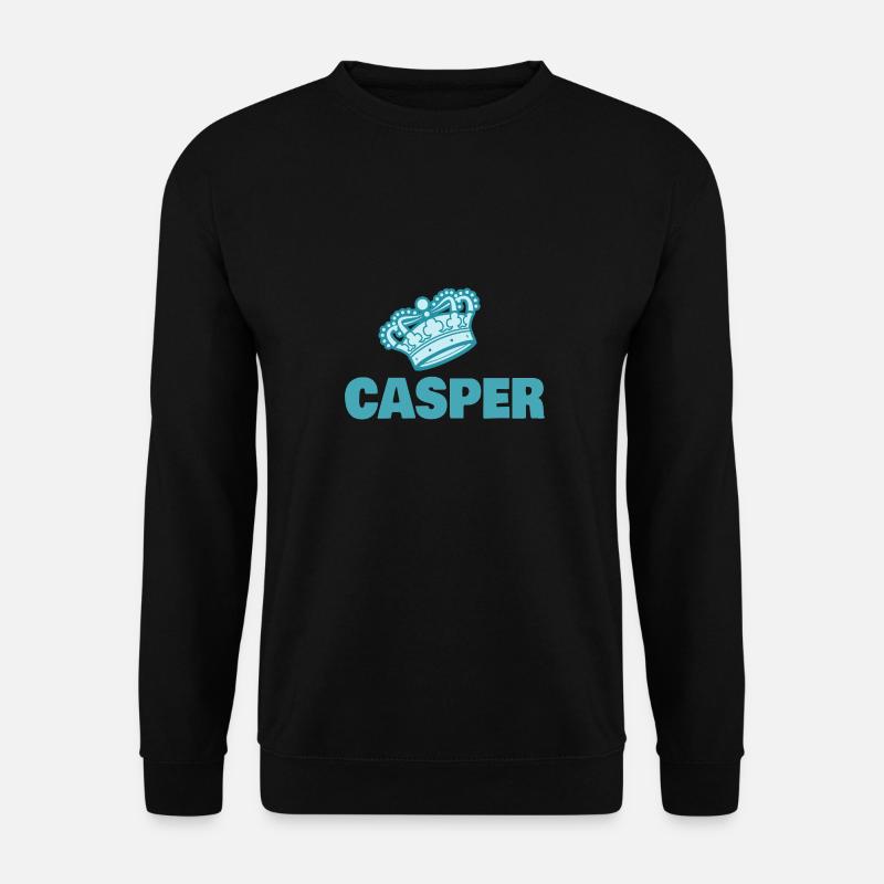 Casper as a first name - Unisex Sweatshirt - black