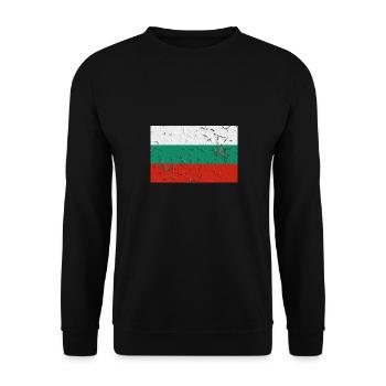 Holidays Bulgaria - Unisex Sweatshirt - black - Front - Alina (178cm) & Michal (187cm)