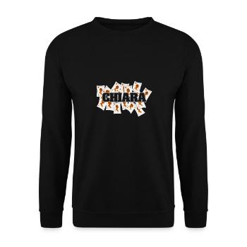 Vegas Chiara - Unisex Pullover - Schwarz - Vorne - Alina (178cm) & Michal (187cm)