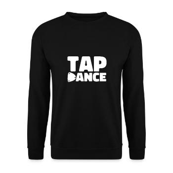 Professeur de claquettes Danseuse de claquettes Claquettes - Sweat-shirt Unisexe - noir - Devant - Alina (178cm) & Michal (187cm)