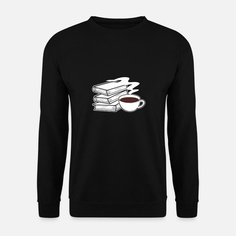 Author Coffee Book - Unisex Sweatshirt - black