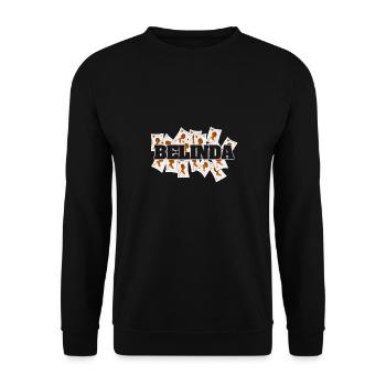Vegas Belinda - Unisex Pullover - Schwarz - Vorne - Alina (178cm) & Michal (187cm)