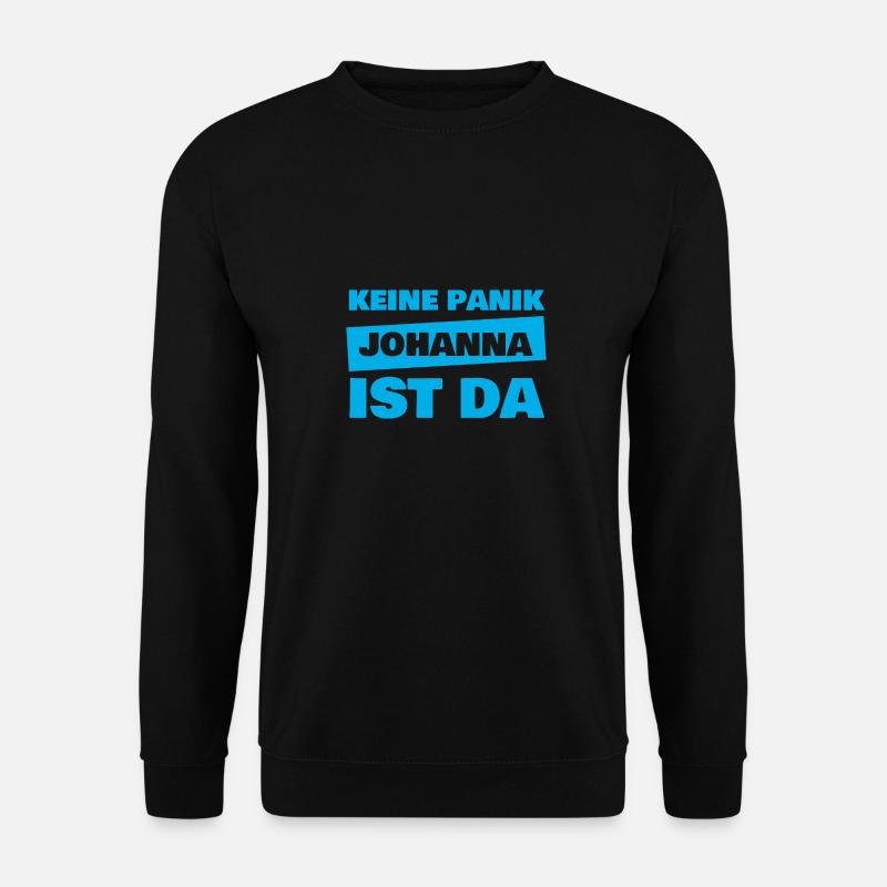 Vorname Johanna - Unisex Pullover - Schwarz