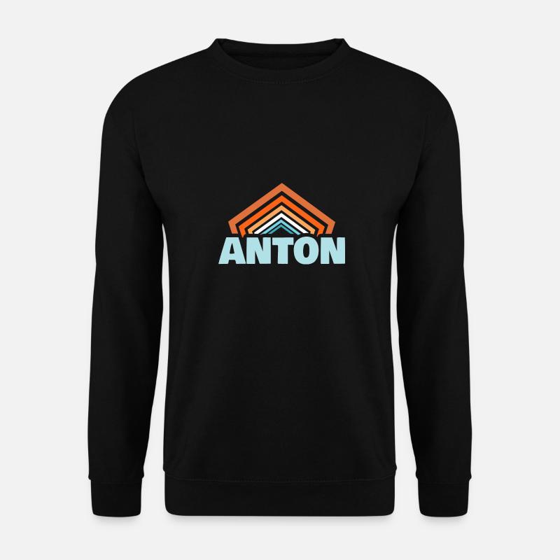 Anton - Unisex Pullover - Schwarz