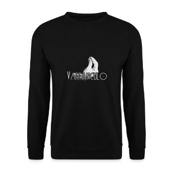 Vaffanculo Italienisch Italiener Italien Lustig - Unisex Pullover - Schwarz - Vorne - Alina (178cm) & Michal (187cm)