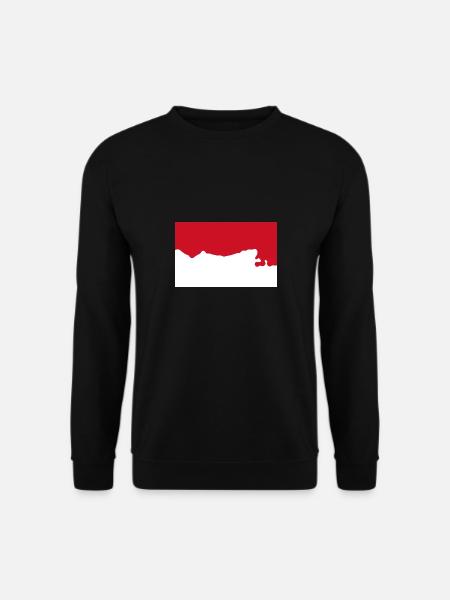 Indonesien - Unisex Pullover - Schwarz