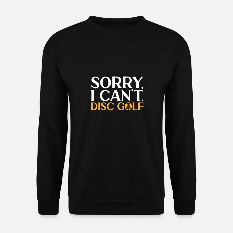 Discgolf Disc Golf Frisbee - Sweat-shirt Unisexe - noir