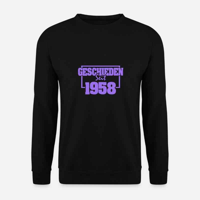 1958 - Unisex Pullover - Schwarz