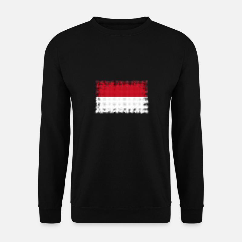 Indonesien - Unisex Pullover - Schwarz