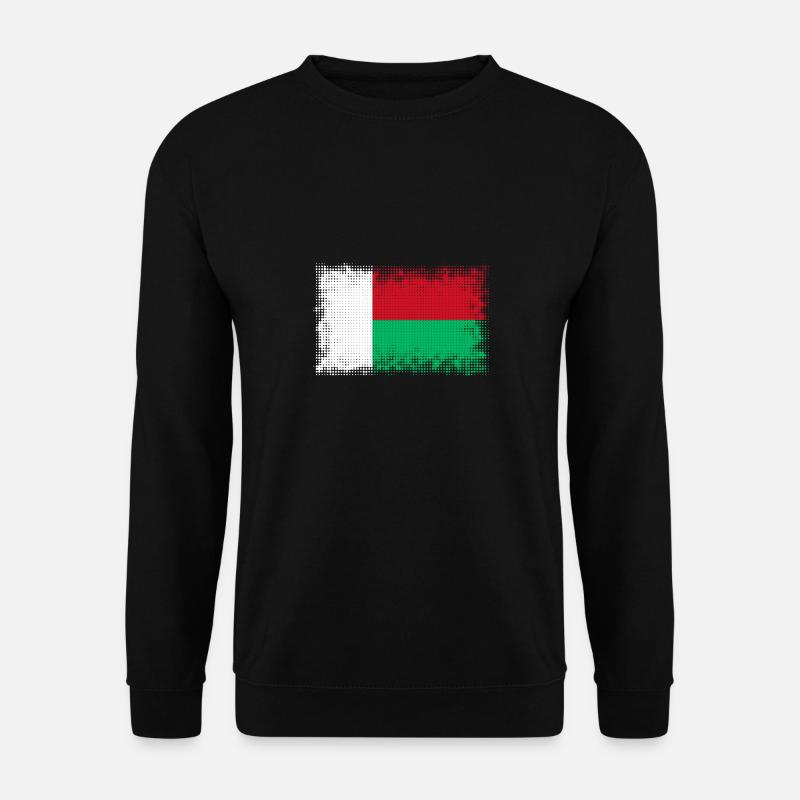 Drapeau de Madagascar - Sweat-shirt Unisexe - noir