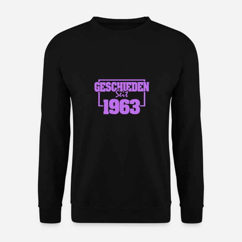 1963 - Unisex Pullover - Schwarz